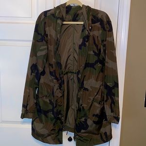 Camo Rain Jacket